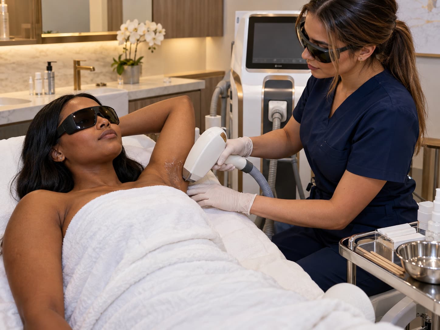 Laser hair removal, 6 sessions package