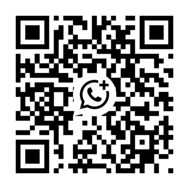 QR code that opens a WhatsApp chat with Chloé1975
